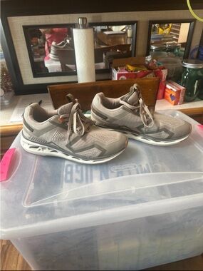 RBX Men's Neutral Grey Athletic Sneakers - Lightweight Comfort